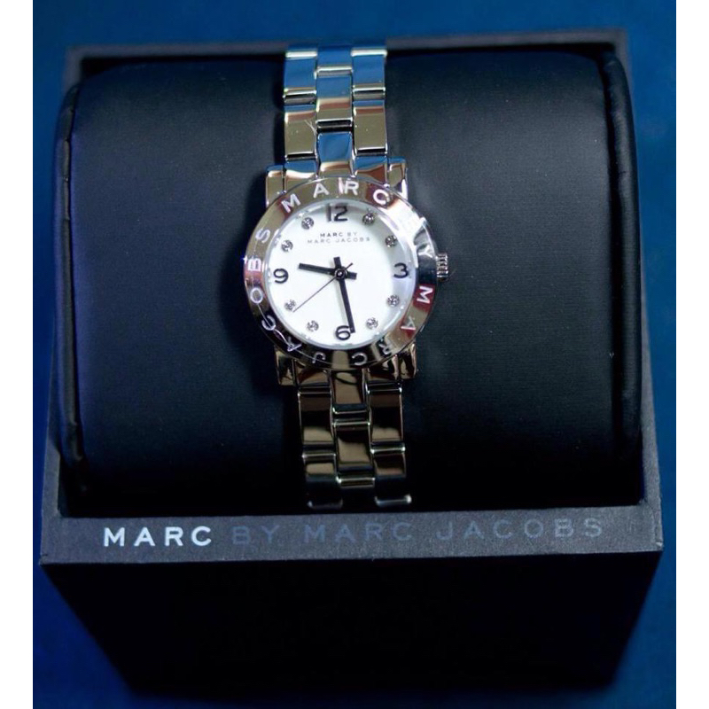 [ Chính Hãng 100%] Đồng Hồ Nữ Marc Jacob MBM3055 (3055) Máy Quartz (Pin) Kính Khoáng Mặt Tròn Siz 26