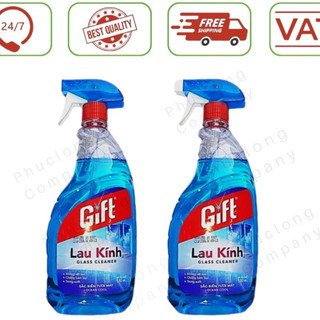 1 chai nước lau kính Gift chai 540ml