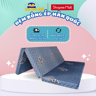 [ Tặng Gối ] Đệm Bông Ép Hàn Quốc Giá Rẻ giao ngay , free ship Hoả Tốc HN