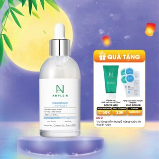 Tinh Chất Dưỡng Ẩm Cấp Nước Ample:N Hyaluron Shot Ampoule 100ml