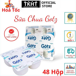 Thùng 48 Hũ Sữa Chua GOTZ Được Làm Từ Men Sữa Chua Đặc Trưng, Có Vị Béo Nhẹ. Không Chứa Chất Bảo Quản (SP001790)