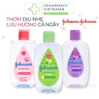 Nước hoa Johnson's Baby Cho Trẻ Em, Nhiều Mùi, Lưu Hương Thơm Mát