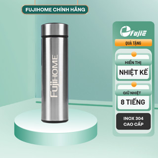 Bình giữ nhiệt inox 304 FUJIHOME giữ nhiệt tới 8 tiếng, màn hình led hiển thị, cảm ứng 1 chạm