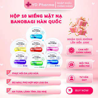 Mặt Nạ Trắng Da, Chống Lão Hóa, Dưỡng Ẩm Chuyên Sâu BANOBAGI 30ML | YD Pharma