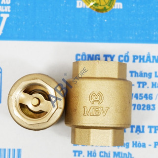 Van 1 chiều lò xo MBV 21mm, 27mm Minh Hòa, van nước hàng Việt Nam chất lượng cao