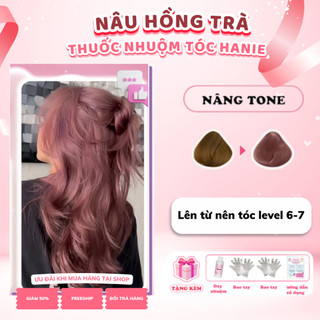Thuốc Nhuộm Tóc Màu  NÂU HỒNG TRÀ - | haniehair