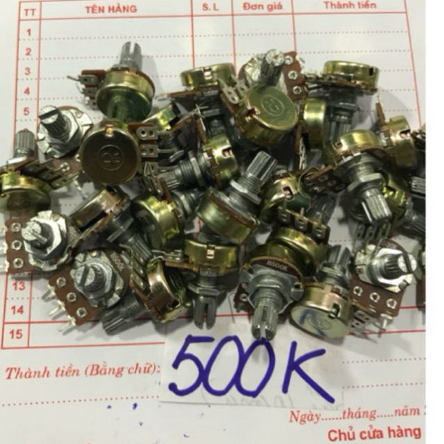 10 con Triết áp đơn 500K