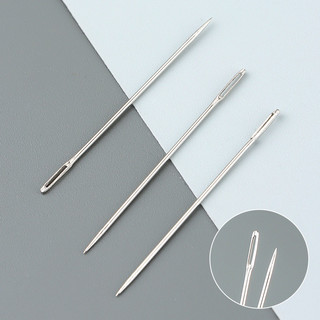 Kim khâu len bằng Inox không rỉ, trơn mượt, nhiều size, giúp khâu các sản phẩm đan móc từ len