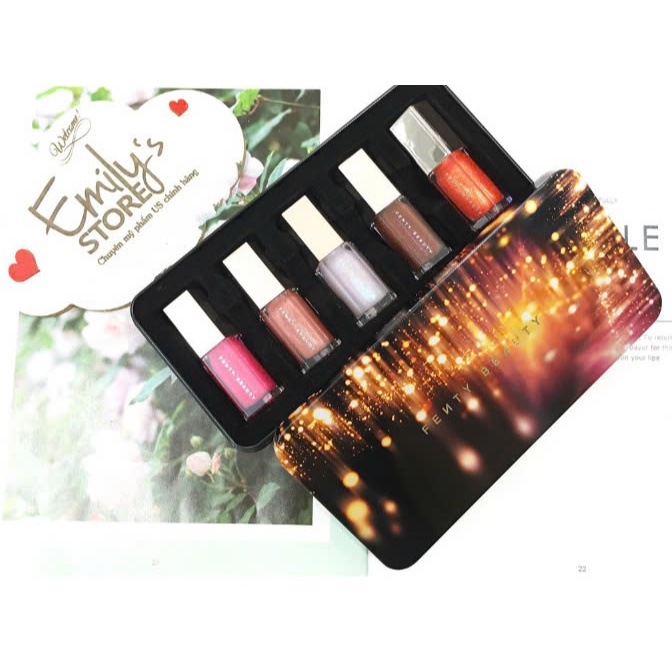 Set son bóng Fenty Glossy Posse Mini (Set và tách Set)