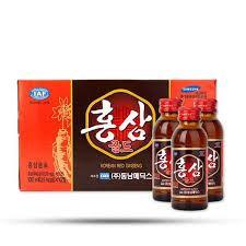 SÂM HOÀNG DIỆU Nước uống hồng sâm Dongnam hộp 10 chai x 100ml