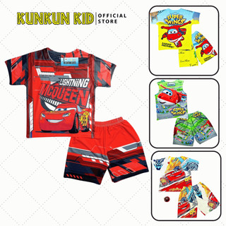 Quần áo trẻ em kunkun kid chất thun lạnh co giãn 4 chiều in 3d tp066-749-1064&bl164 size đại từ 10-60kg