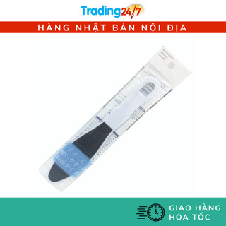 [Hỏa tốc HCM] Cây chà gót chân 2 mặt có tay cầm MAKOTO loại bỏ dần vết chai sạn, da thừa gót chân Nhật Bản