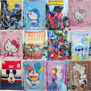 Mền lông Marvel Avengers, Nhện, Kitty, Frozen, Mickey Minnie, Doremon,Macqueen