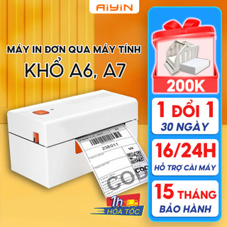 Máy in đơn sàn TMĐT khổ A6,A7, in mã vận đơn,hoá đơn bán hàng,tem,mã vạch, logo,BH 15 tháng