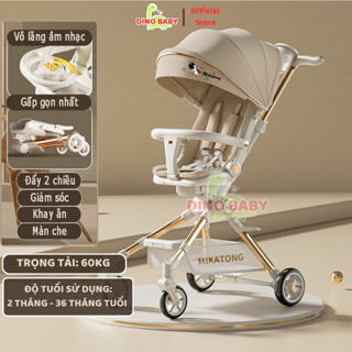 Xe đẩy cho bé GẤP GỌN K8, xe đẩy K1, M2, M9, KÈM BÀN ĂN,VÔ LĂNG NHẠC GIẢI TRÍ, BH 1 NĂM, DINO BABY