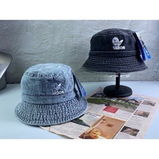  Mũ bo bucket dây 3 sọc vành thêu das thời trang - Nón bo rin bucket 1 mặt cực xịn thoáng mát   hình thật shop tự chụp   
