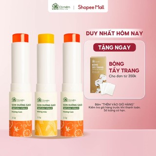 Son Dưỡng Gạo Cỏ Mềm Giảm Thâm Môi An Toàn Từ Cỏ Mềm HomeLab 3,6g