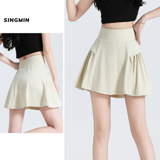  Chân váy xếp ly SINGMIN gen bụng nâng mông chất liệu su cao cấp 