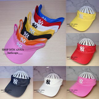 Nón kết nửa đầu nam nữ unisex thêu NY cá tính