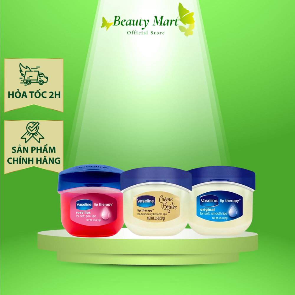 Sáp Dưỡng Môi Vaseline Hồng Xinh Vaseline Lip Therapy Rosy Lip 7g