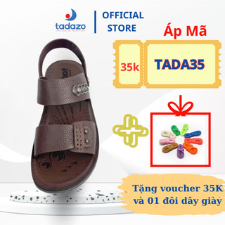 Dép quai hậu nam da bò cao cấp tadazo td0827