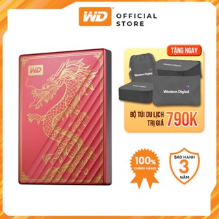 [TẶNG TÚI DU LỊCH 15.8-11.11] Ổ cứng di động 2TB WD My Passport Ultra Limited Edition Dragon USB 3.2