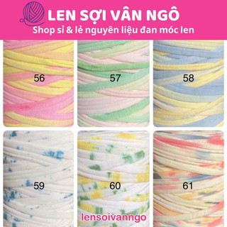 Sợi vải Craftyarn VN màu loang (cuộn 240gr)