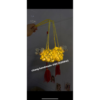 [hàng od] lồng đèn handmade làm từ len