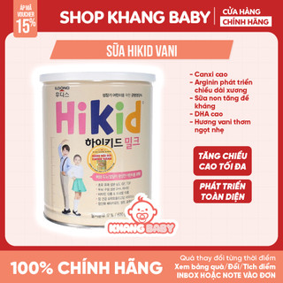 Sữa Hikid Bò hương vani 600g - Shop Khang Baby