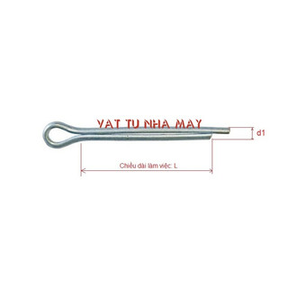 Chốt chẻ phi 1.5x30mm- 100 cái
