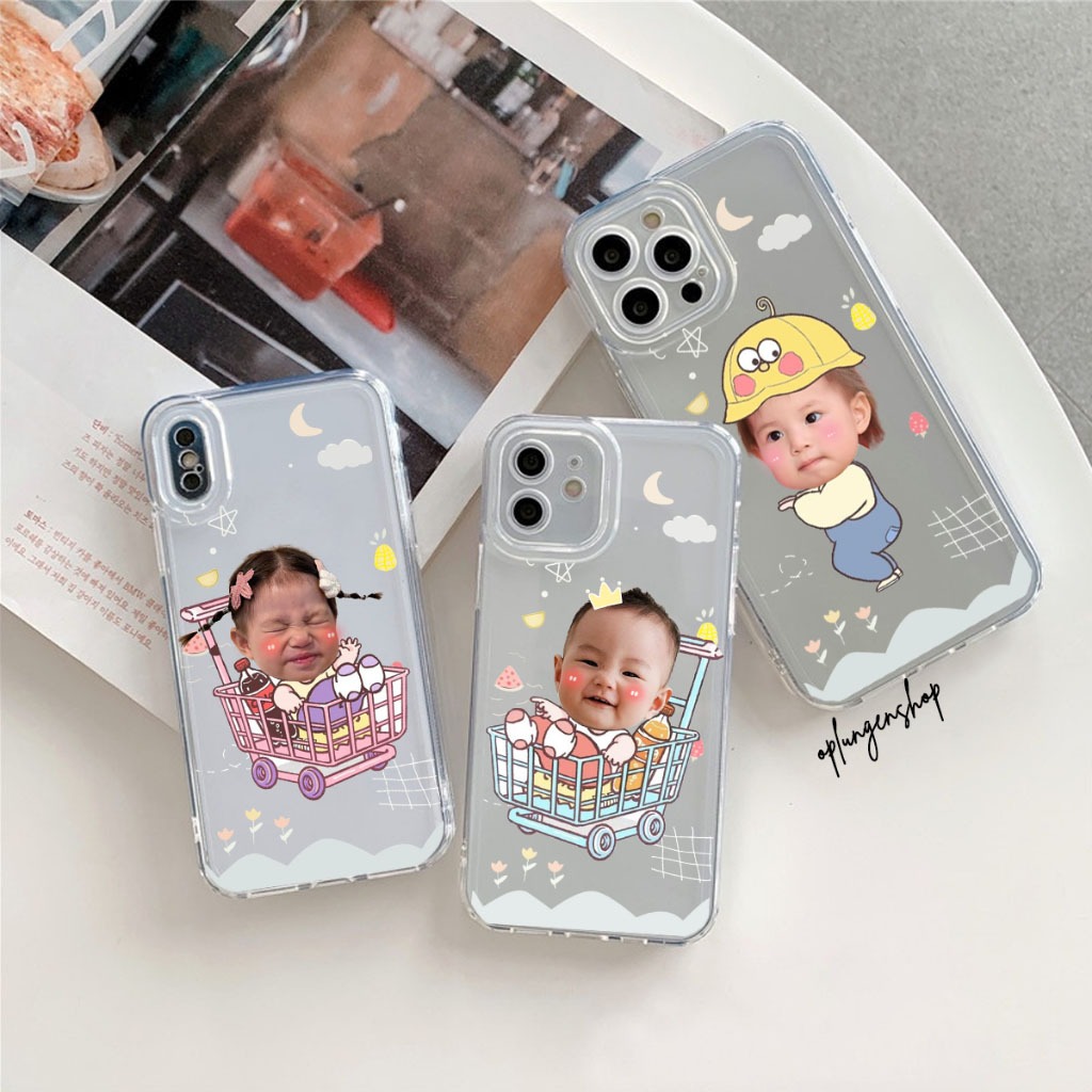 Ốp điện thoại in ảnh Ghép mặt Ghép chibi theo yêu cầu