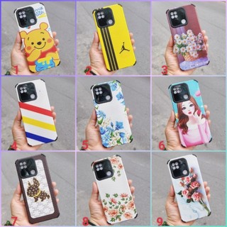 Ốp vân kẻ sọc in hình Xiaomi Redmi 10A silicon dẻo ôm khít máy có gờ bảo vệ camera