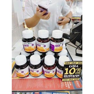  Kẽm vitamin c nước viên tăng đề kháng cho bé từ sơ sinh đến 12 tuổi healthy care kids zinc + vitamin c liquid 25ml úc 