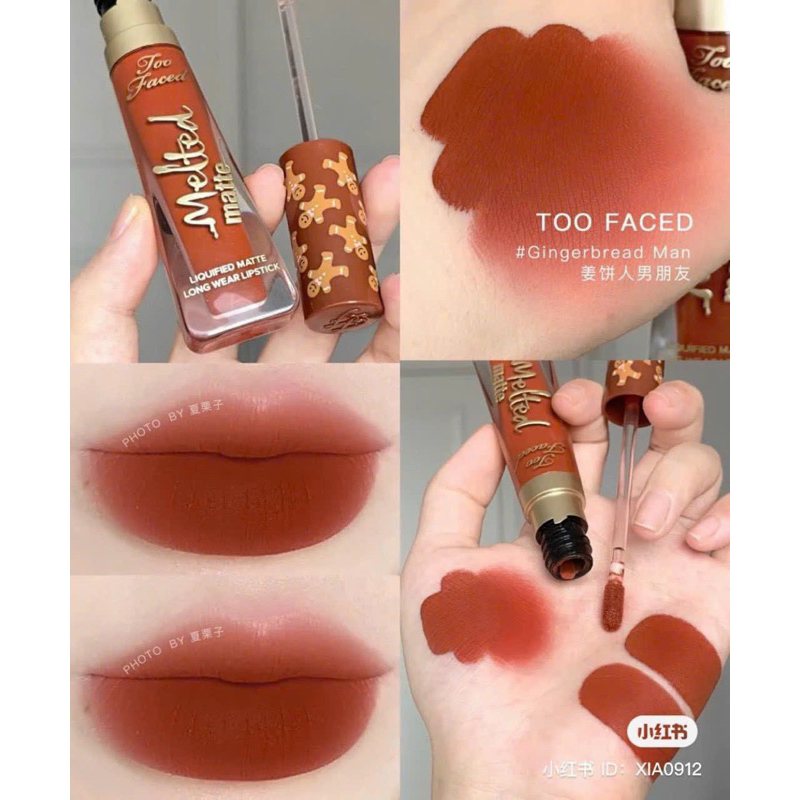 Son kem Too Faced Gingerbread Limited Edition