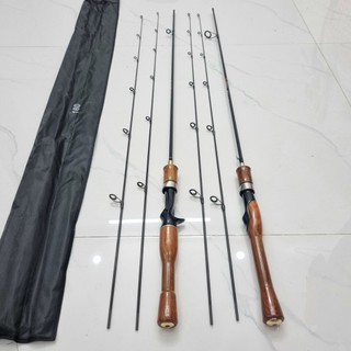 cần câu lure ul 1m8 2 ngọn catbon siêu dẻo