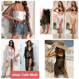 ÁO KHOÁT LƯỚI TUA RUA đi biển❌hàng qc