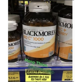 Viên uống bổ sung vitamin C Blackmores Bio C 1000mg