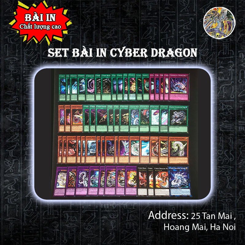 [Bài in Yu-gi-oh] Set bài in (120) - Cyber Dragon