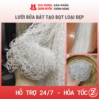 Lưới rửa bát, giẻ rửa bát tạo bọt loại đẹp