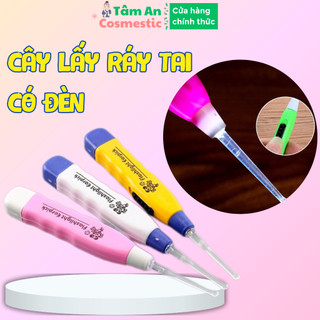 Cây lấy ráy tai có đèn phát sáng tiện lợi