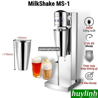 Máy khuấy trà sữa milkshake ms-1 - 2 tốc độ