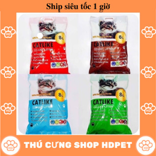 Cát vệ sinh cho mèo Cat Litter Cát Like 9L - Cát mèo vệ sinh khử mùi diệt khuẩn Catlike 8l