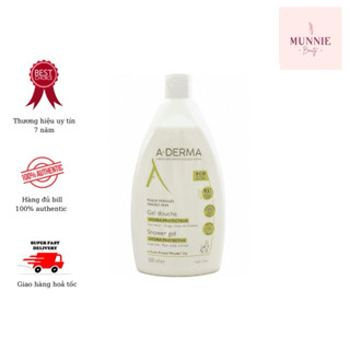 [ADERMA-Bill Pháp] Sữa tắm dưỡng da cho da mụn lưng viêm lỗ chân lông ADERMA