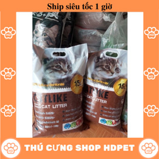 Cát like vệ sinh cho mèo loại 18L