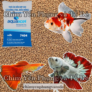 Cám cá Cargill 7404S 0,5mm viên nổi dùng làm thức ăn cá vàng, bảy màu, betta..