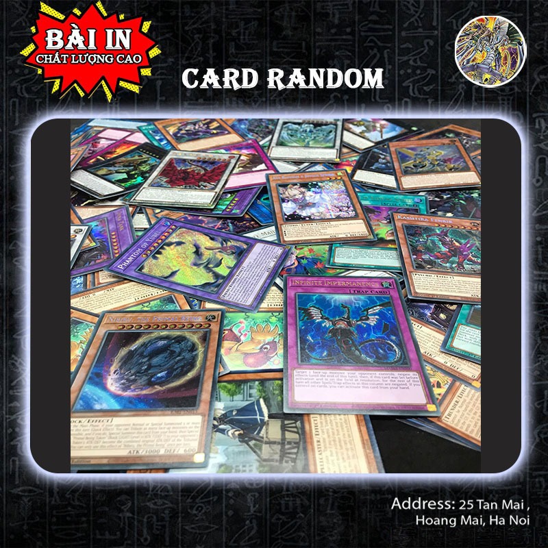 Gói thẻ bài yugioh random (pack 9 card)