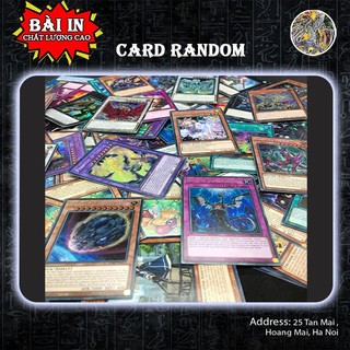 Gói thẻ bài yugioh random