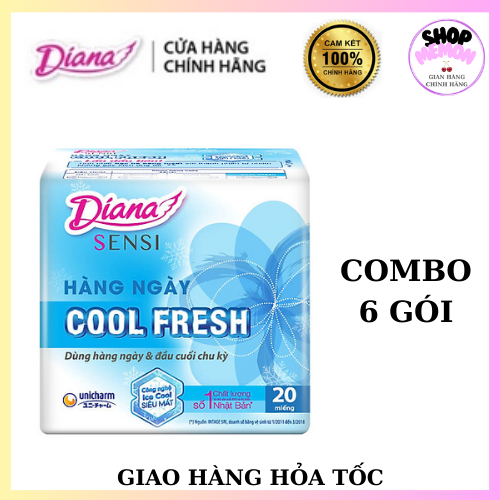 ☘BVS DIANA hàng ngày cool 20m( Bao bì 23k)