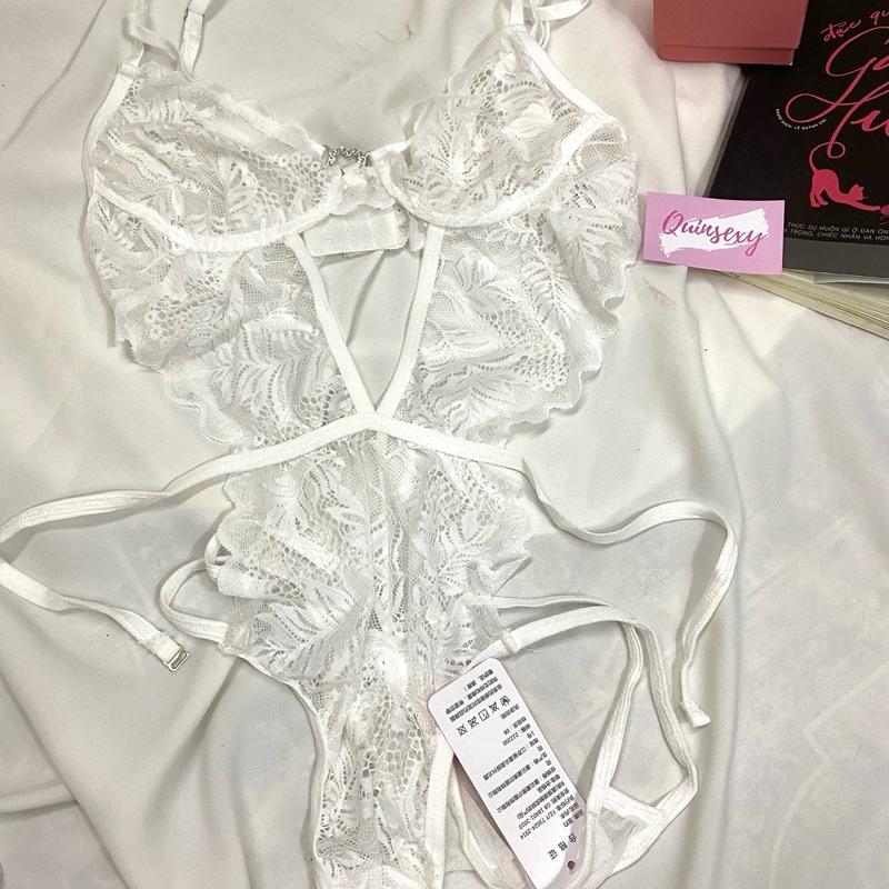 Bodysuit Ren Hoa Đan Dây Quyến Rũ BS037 | BigBuy360 - bigbuy360.vn