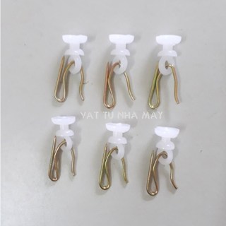 Hạt rèm và móc treo rèm ô tô (100 bộ)